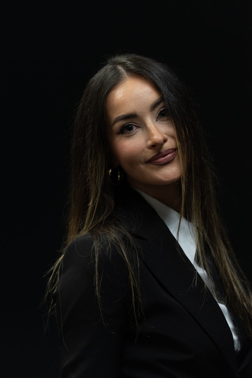 Retrato de empresaria de éxito